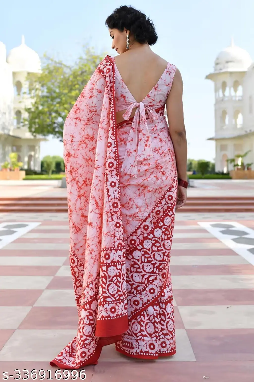 Pure Cotton Saree: Simple & Elegant - Image 3