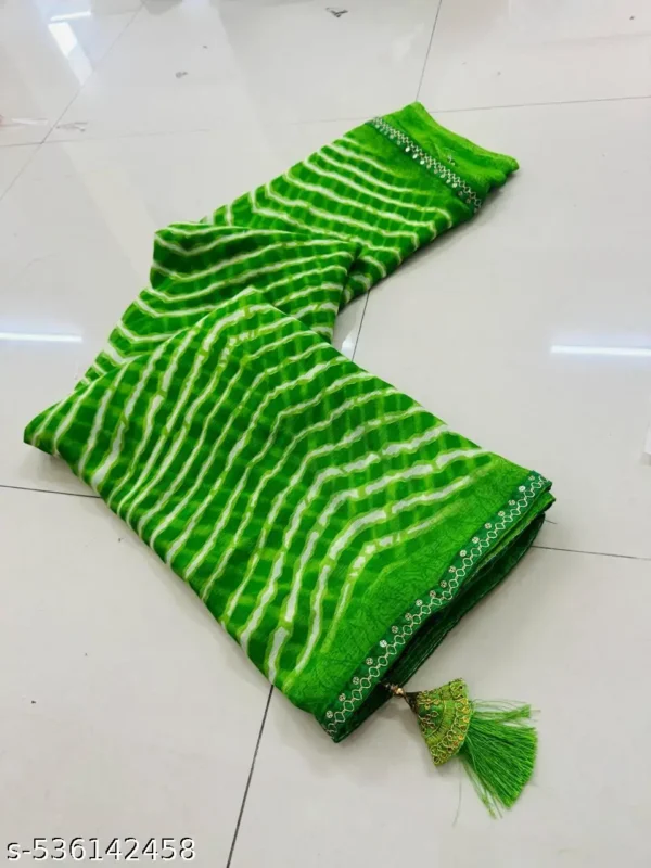 Bandhani Soft Saree: Daily Diwali Delight