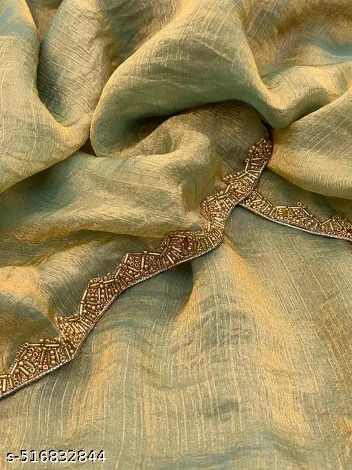 JimmySolid Tow Tone Stone Saree - Image 2