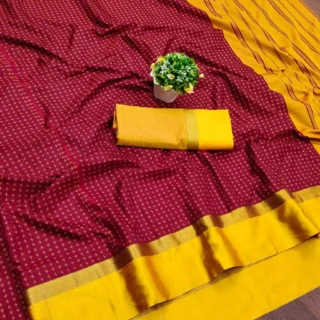 Kanjeevaram Banarasi Silk Wedding Saree 2024
