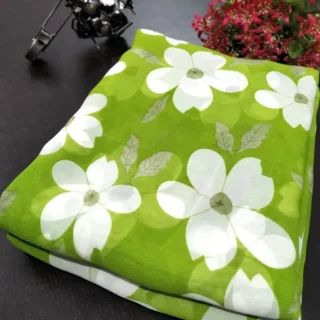 Printed Georgette Saree Blouse for Women