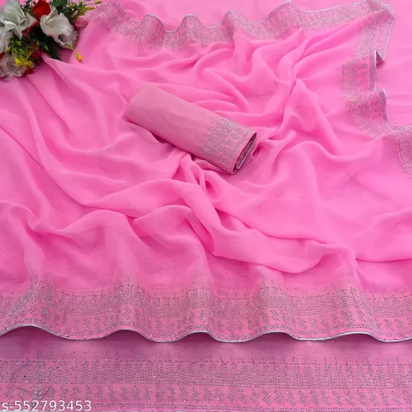 vxcrp_1024.webp Diamond Silk Saree with Blouse Piece