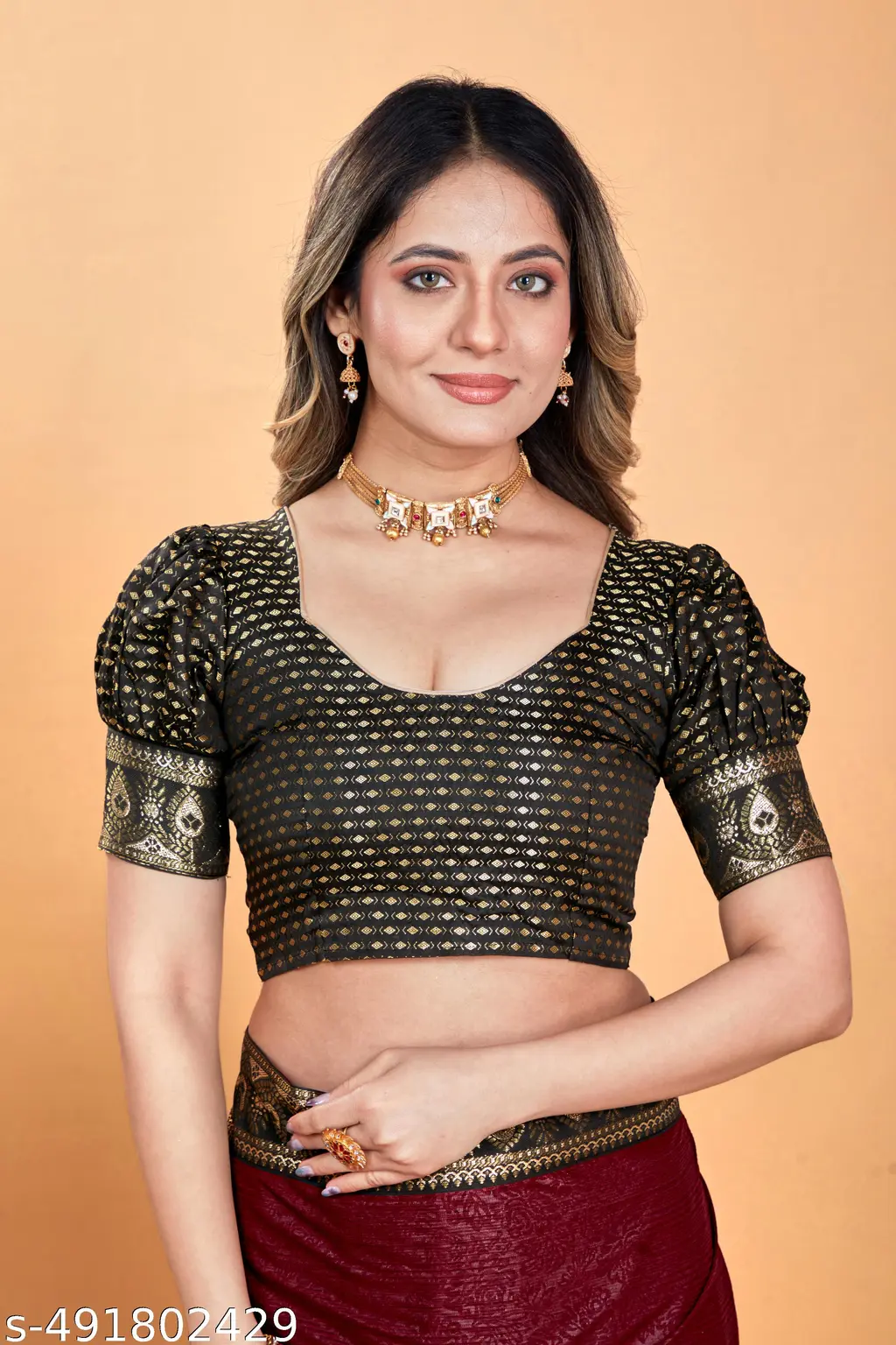 Elegant Party Wear Sarees - Image 4
