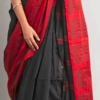 Begampuri Khadi Saree: Handspun Elegance