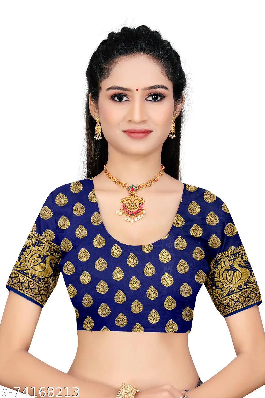 Elegant Art Silk Saree - Image 2
