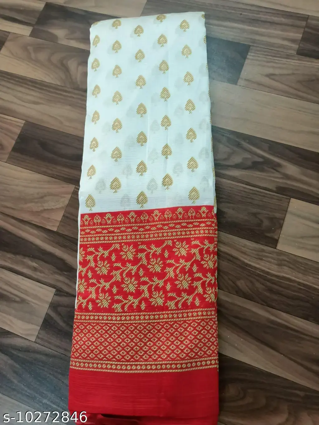 Kanooda Printed Art Silk Sarees - Image 2