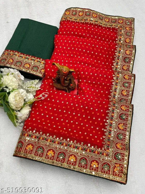 wow6y_1024.webp Bandhani Embroidery Bollywood Designer Saree
