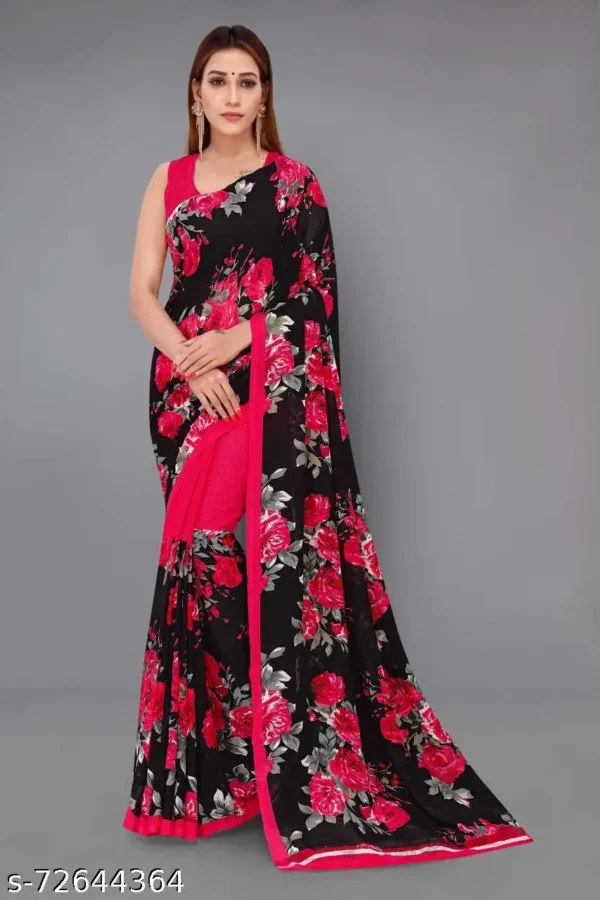 wozkj_1024.webp Printed Georgette Saree: Everyday Elegance