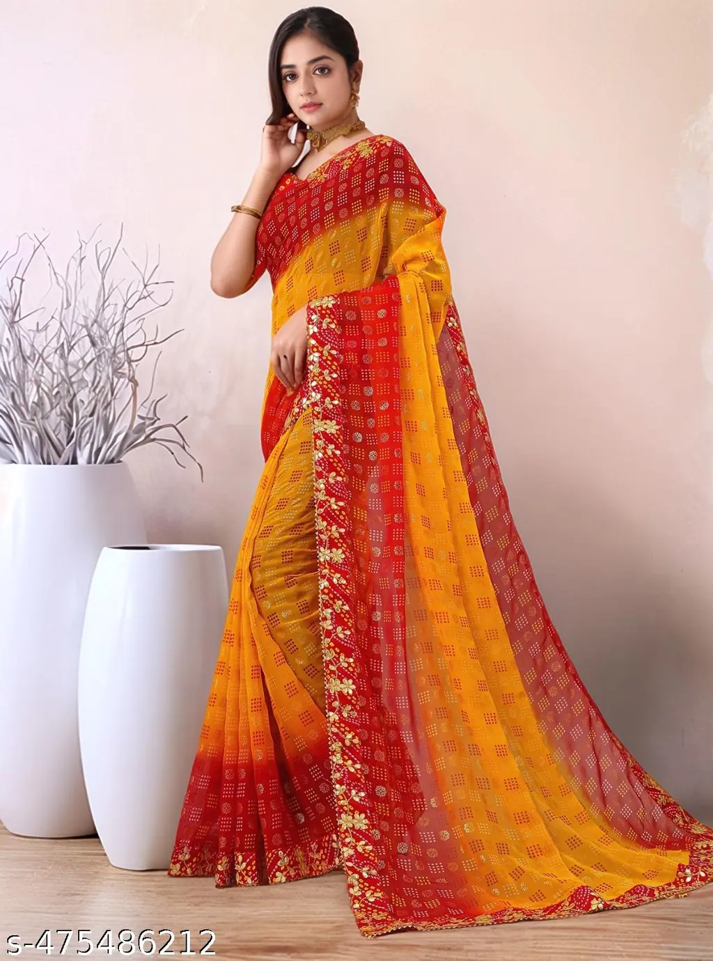 Bandhani Sarees: Affordable Elegance - Image 2
