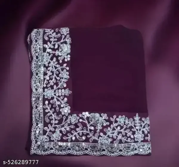 wuxzp_1024.webp Georgette Embroidered Purple Saree Blouse
