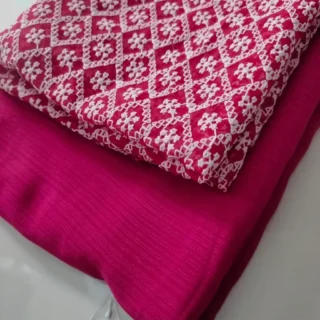 Woven Georgette Saree with Designer Blouse