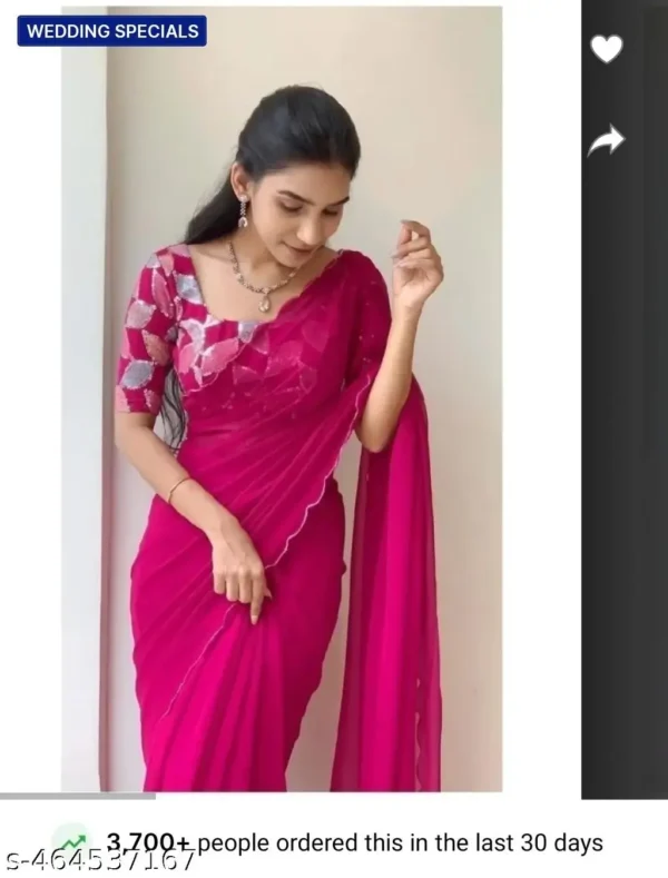 wzpbi_1024.webp Bollywood Pink Georgette Trend Saree