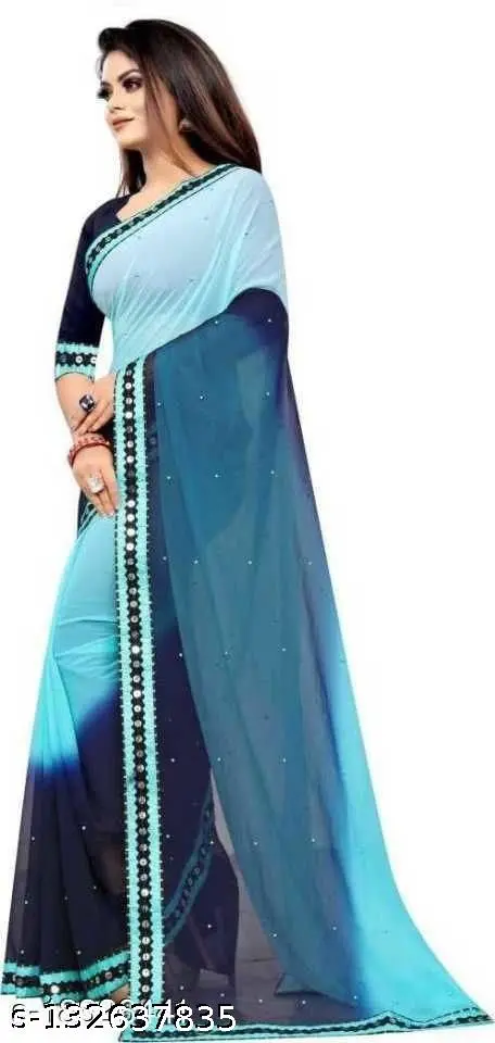 Elegant Georgette Saree for Women - Image 3