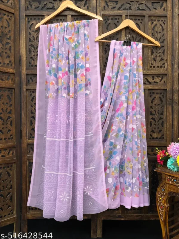 xpcis_1024.webp Printed Georgette Daily Wear Saree: 2025