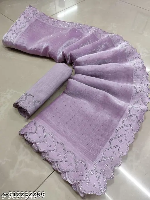 Jimmichu Designer Fabric Saree - Image 4