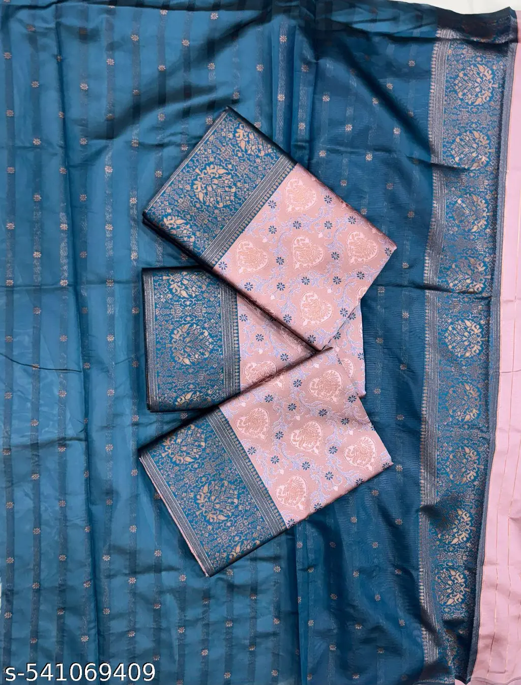 Rainbow Hues Kanjivaram Silk Saree - Image 4