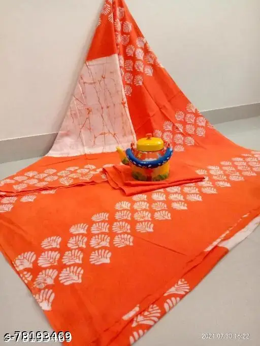 Jaipuri Cotton Mulmul Saree: Budget Style - Image 2