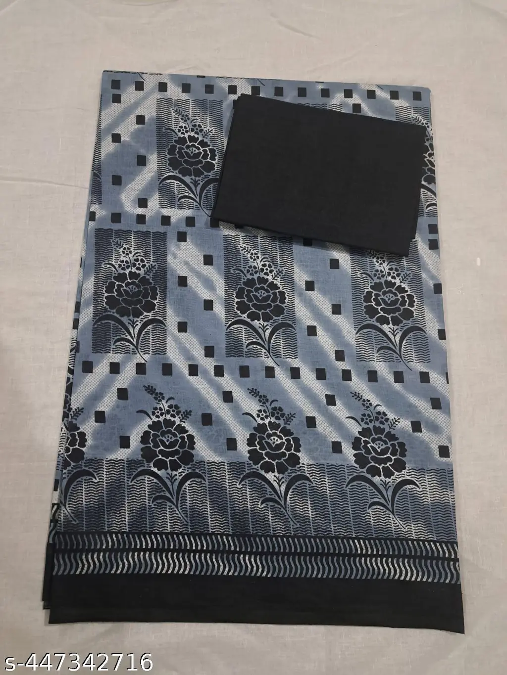 Radha Rani Cotton Saree Trending Now - Image 3