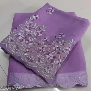 Fancy Embroidered Saree Blouse  Women's