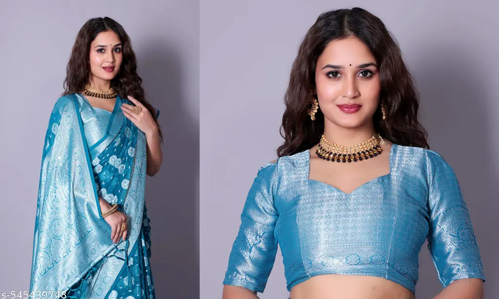 Elegant Georgette Saree - Image 4