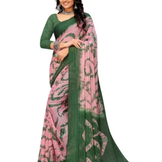 Sitanjali Zari Georgette Saree & Blouse