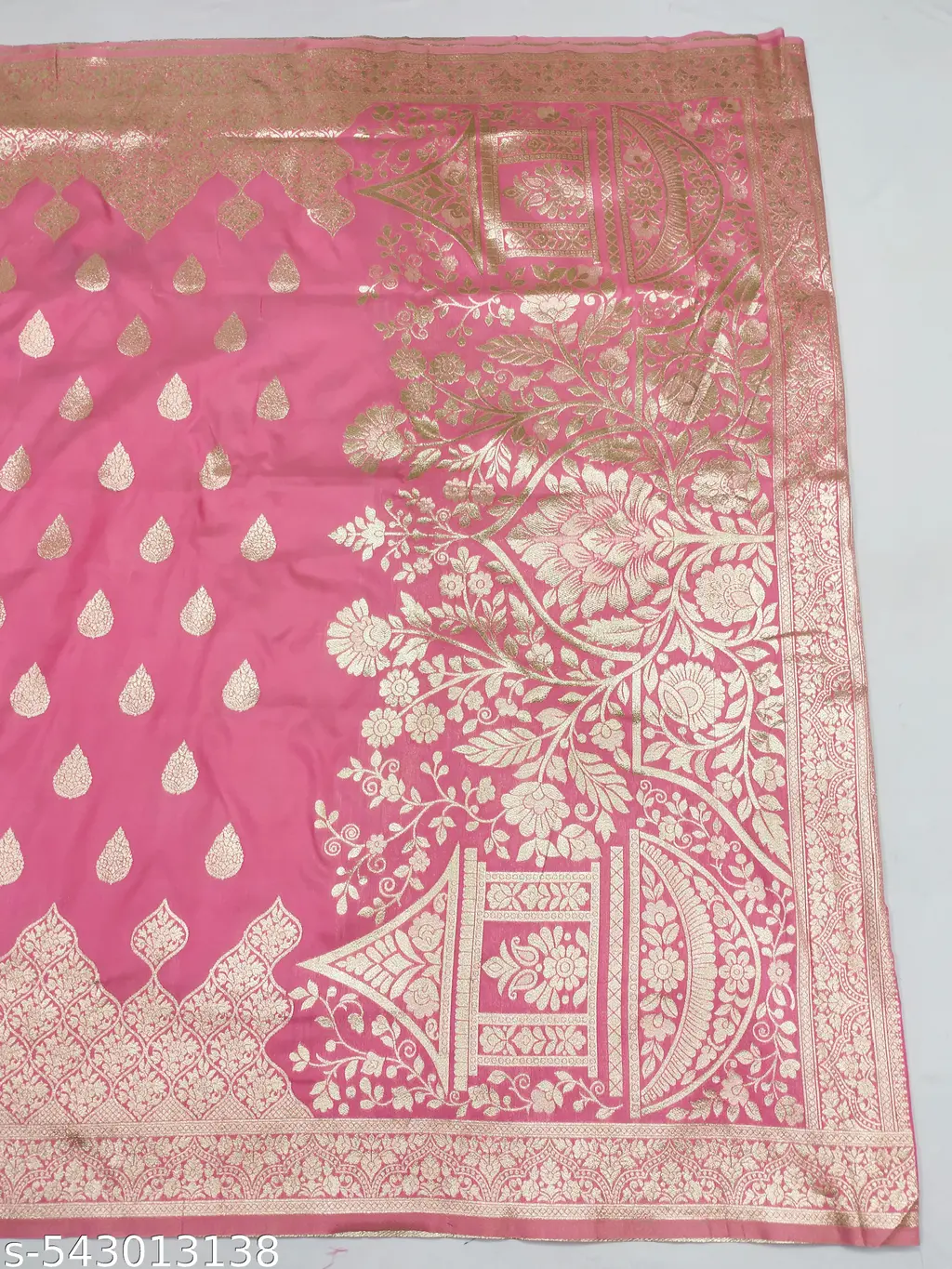 Banarasi Kanjeevaram Zari Woven Silk Saree - Image 2
