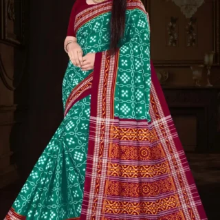 Odisha Cotton Saree: Sambalpuri Pasapalli