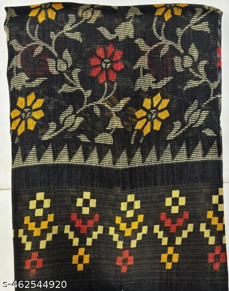 Printed Cotton Saree: Everyday Comfort - Image 3