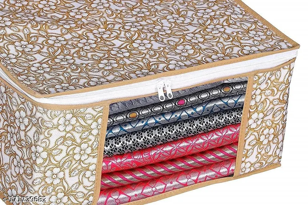 Printed Saree Covers: Organize & Protect - Image 2